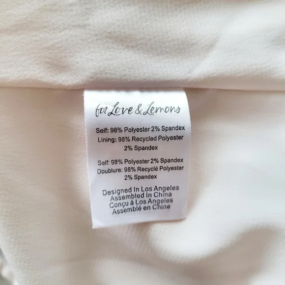 For Love And Lemons Merrill Puff Sleeve Mini Dress - Picture 12 of 14